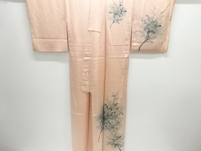  枝花模様訪問着